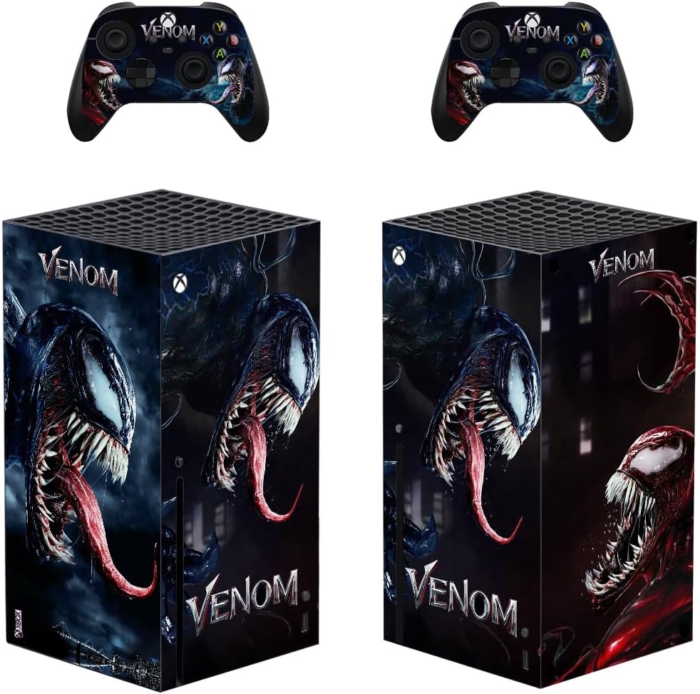XB Series X Console Controllers Skin Decals Stickers Aliens Wrap Vinyl for XB Series X Console Horror XB Series X Console Controllers Skin Decals Stickers Aliens Wrap Vinyl for XB Series X Console Horror