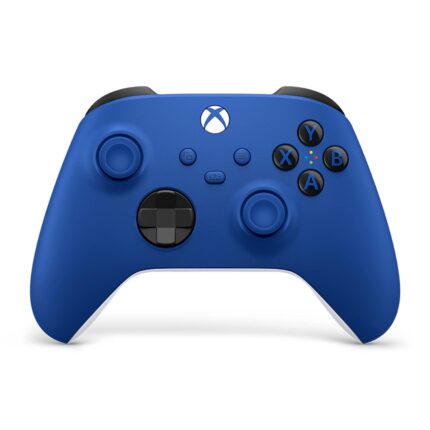 Xbox Wireless Controller – Shock Blue – Bluetooth – USB – Xbox Series X, S, One, PC, Android, iOS, Tablet – 19 Buttons – 90 Days Warranty