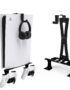 ZHSX Wall Mount for Ps5 Models,Ps5 Shelf Playstation Wall Mount Compatible with Ps5、Ps5 Pro and Ps5 Slim Disc Adjustable Length and Width Holds Two Controllers