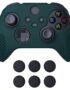 eXtremeRate PlayVital Racing Green 3D Studded Edition Anti-slip Silicone Cover Skin for Xbox Series X/S Controller, Soft Rubber Case Protector for Xbox Core Wireless Controller with Thumb Grip Caps