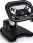 ps5 Steering Wheel Stand for PS5/PS5 Elite Controllers,Steering Wheel for ps5 with 4 Table Suction More Robust for Immersive Racing Games